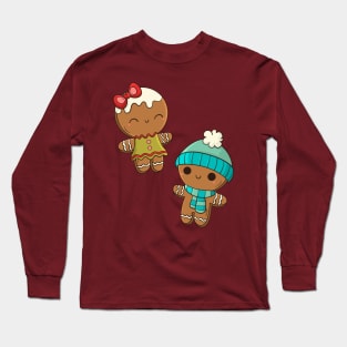 Gingerbread Buddy Cookie Long Sleeve T-Shirt